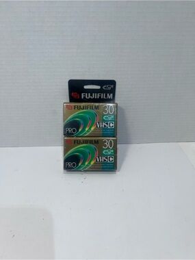 Fujifilm Pro VHS-C Twin Pack - Black, Gold